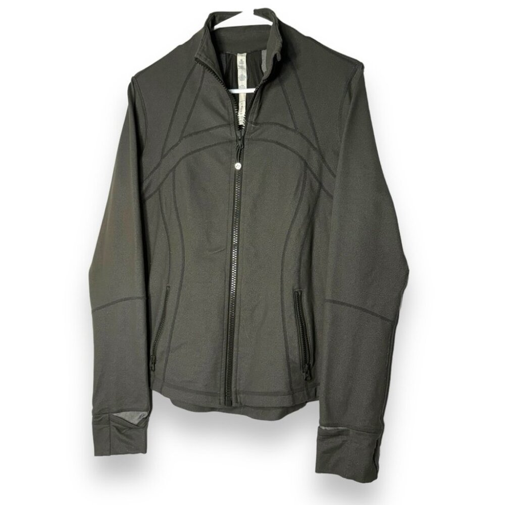 lululemon athletica olive green Full-Zip Jacket
